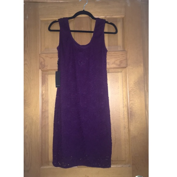 Eyelet Sleeveless Mini Dress NWT - Picture 6 of 9